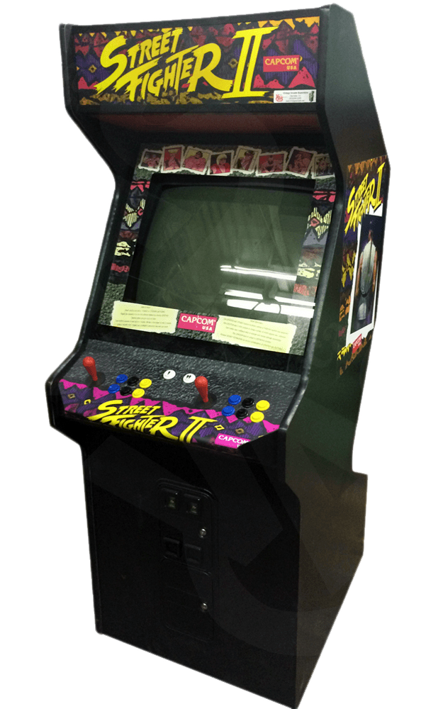 street fighter II arcade game