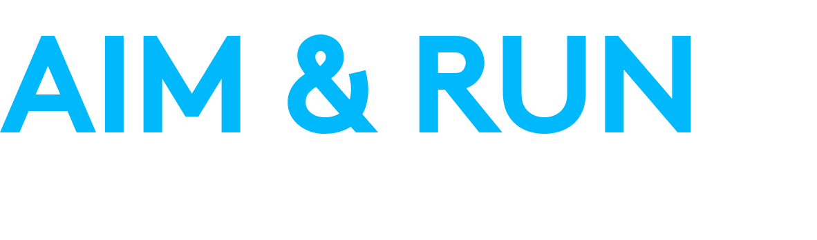 logitechg aim & run logo