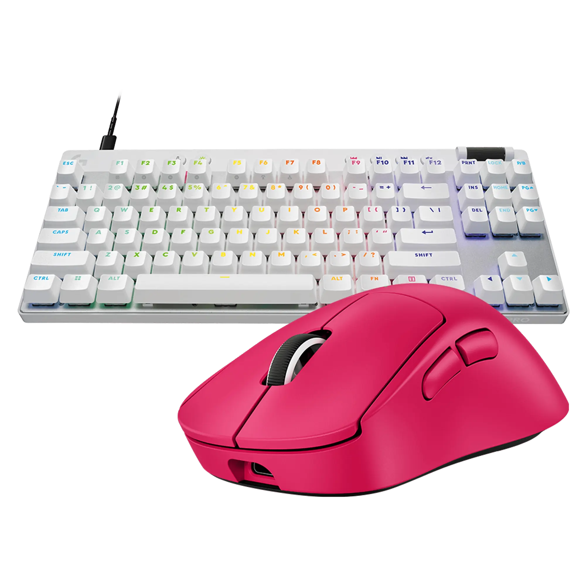 PRO X SUPERLIGHT 2 DEX mouse and PRO X TKL Rapid Keyboard